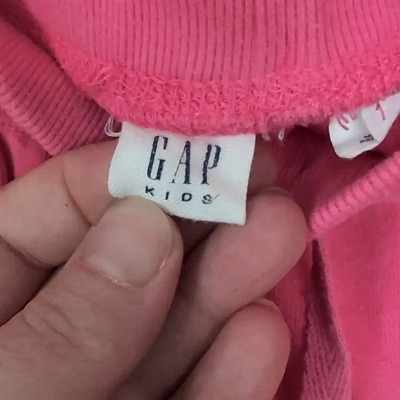 Gap Kids Neon Pink Jogger Sweatpant Size Medium - Picture 5 of 5